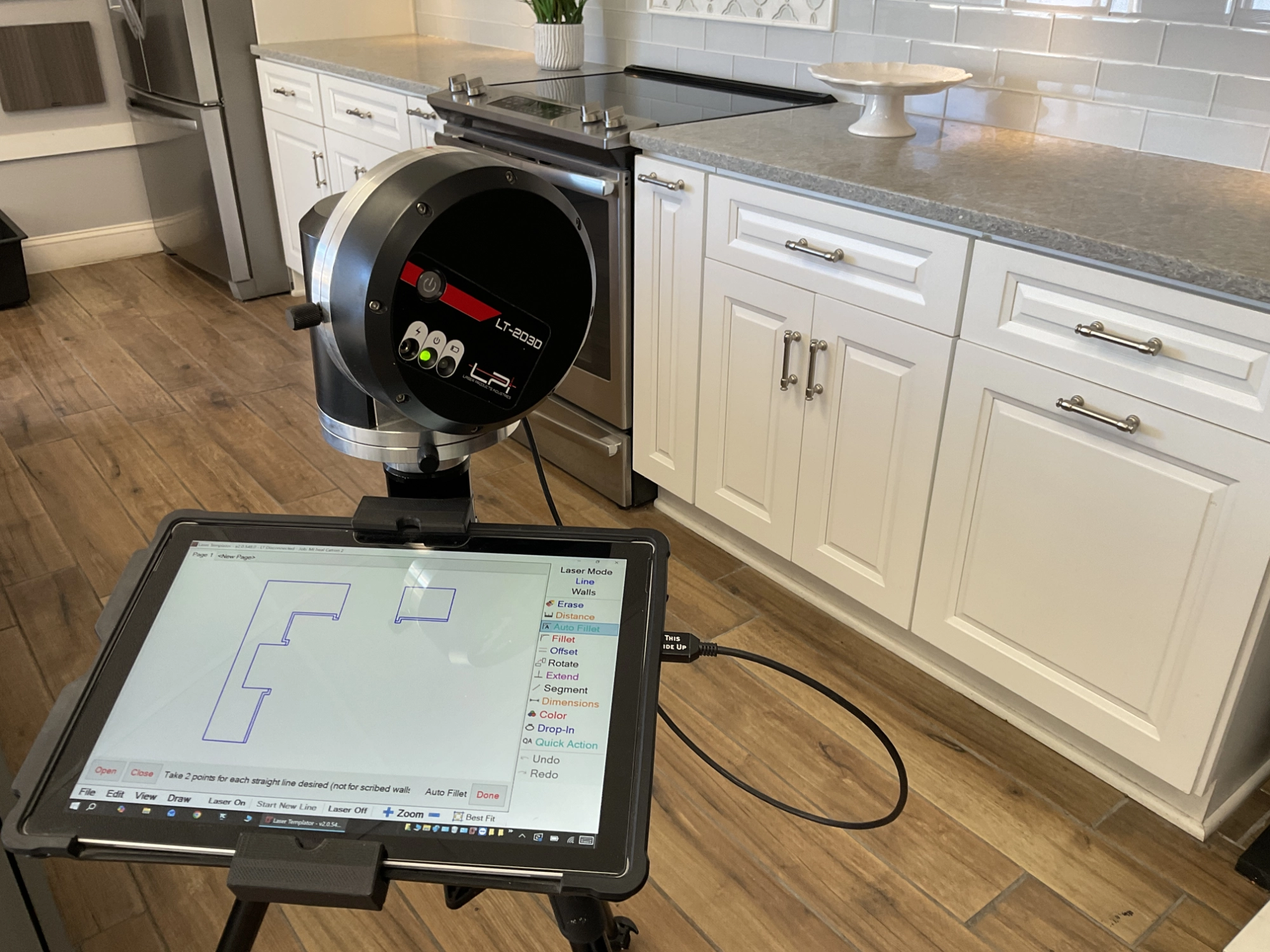 Advanced Laser Templating Technology for Smyrna Homes