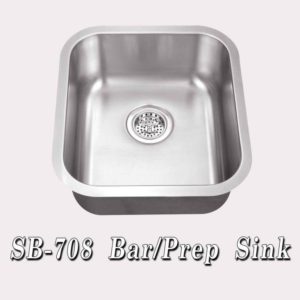 Classic Style Single Bowl small Bar or Prep Sink for Quartz or Granite Countertops, Royal Granite LLC. 3