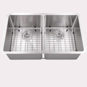 50/50 European Style Kitchen Sink for Quartz or Granite Countertops, Royal Granite LLC. 2