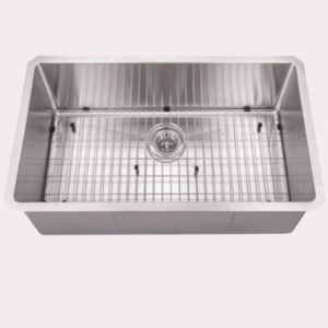 European Style Single Bowl Kitchen Sink for Quartz or Granite Countertops, Royal Granite LLC.